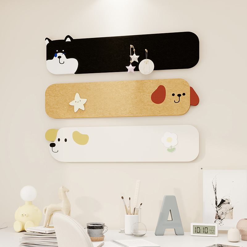 荏育幼儿园环创可爱小狗毛毡板