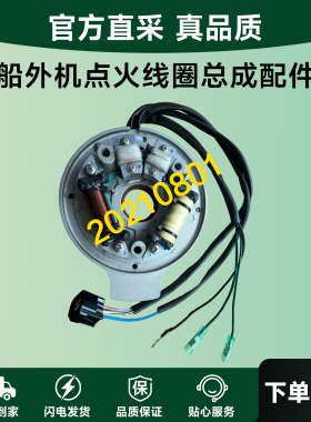 适配2冲40马力老款雅马哈6F66款/6J46款船外机推进器点火线圈配件