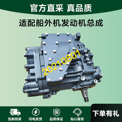 适配船外机发动机总成老款雅马哈2冲40马力匹6J4推进器齿轮箱配件