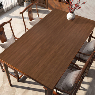 胡桃木纹彷木纹桌垫防水防油桌布免洗实木原木色餐桌垫桌面保护垫