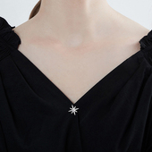 星光防走光神器暗扣小胸针女领口精致西装 胸花别针扣固定衣服配饰