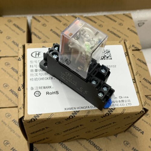 宏发中间继电器 HF18FZ-24/220-240-2Z232/4Z232 代替欧姆龙 MY2N