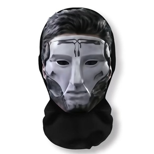 三角洲行动周边典狱长格赫罗斯抽象头套塞伊德cos面罩游戏小道具