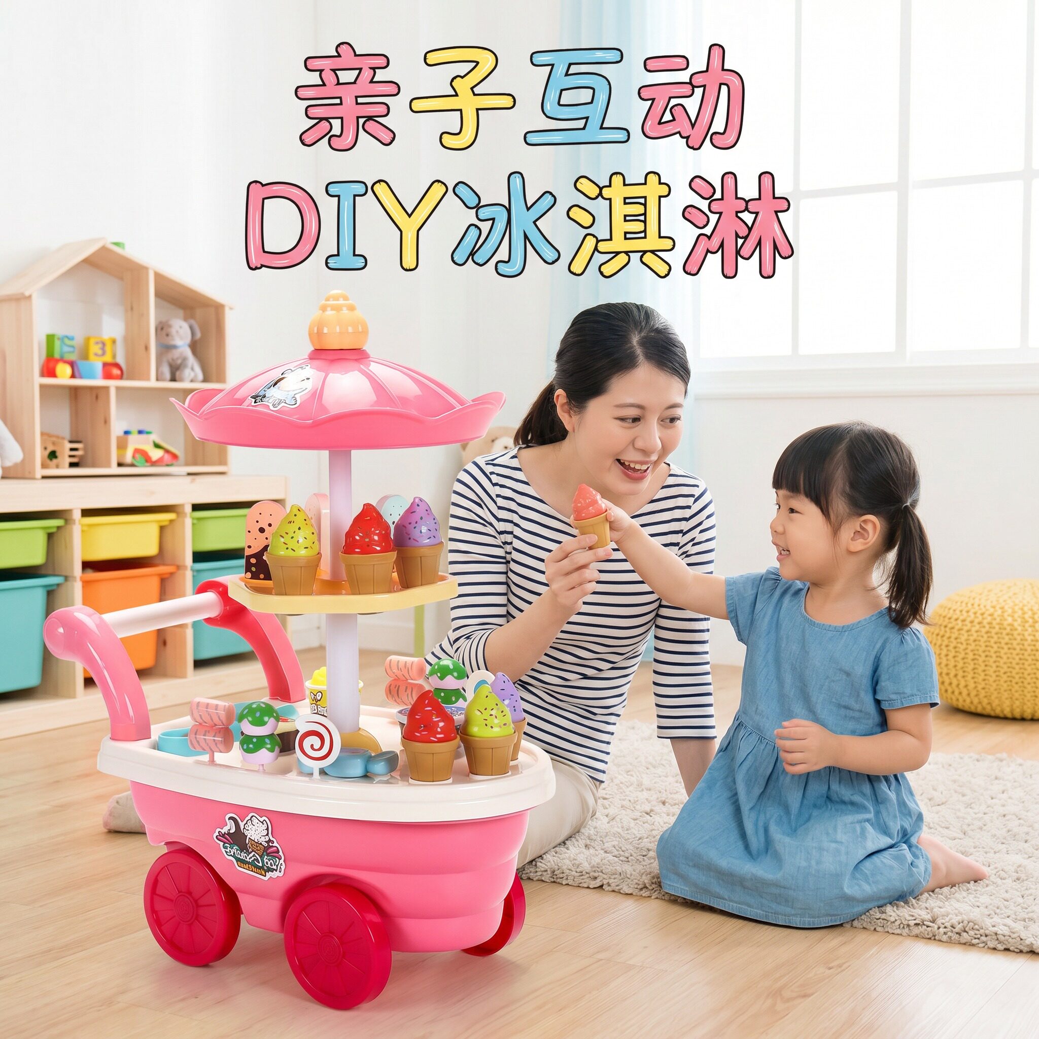 2026新款diy冰淇淋糖果儿童玩具
