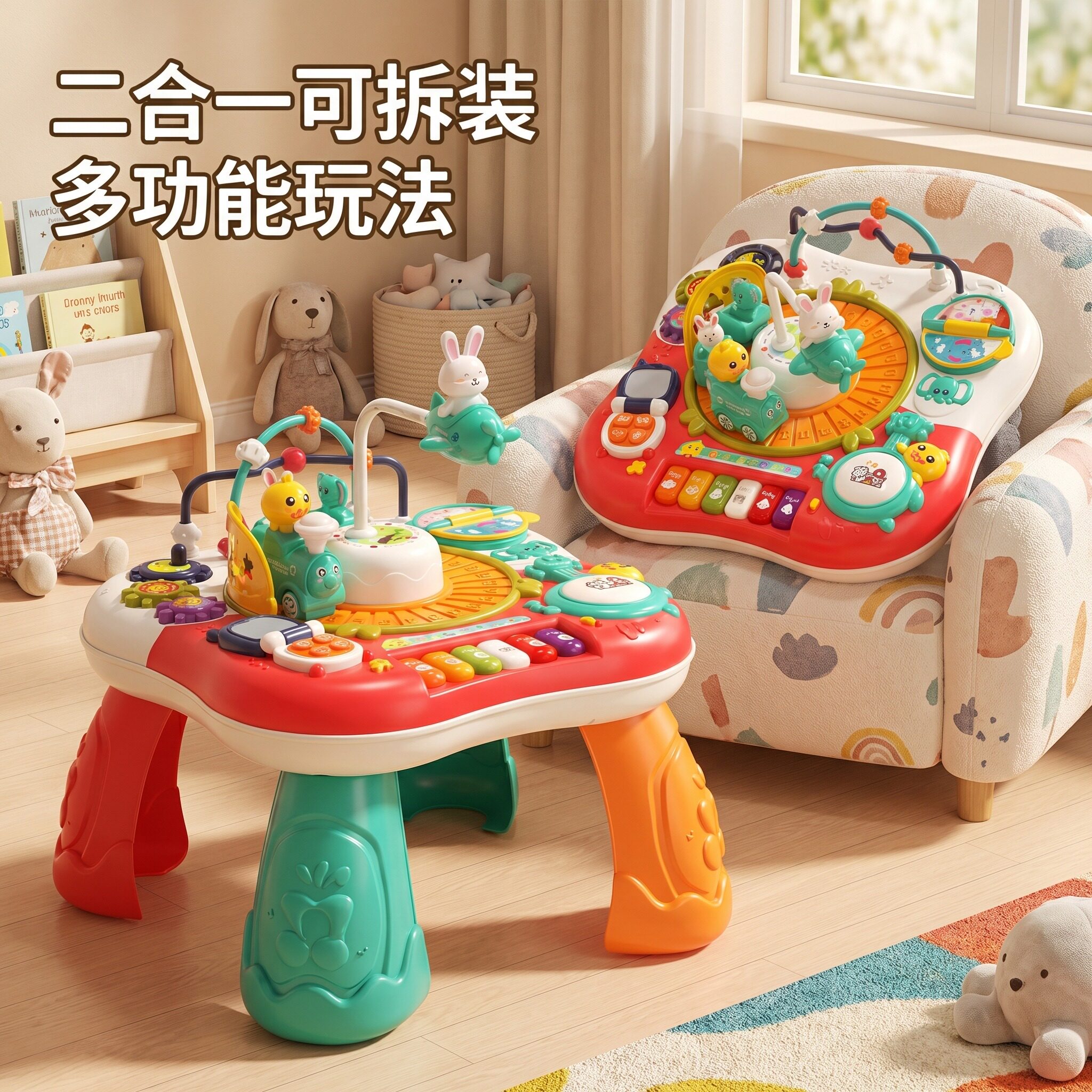2026新款儿童早教益智百宝箱玩具