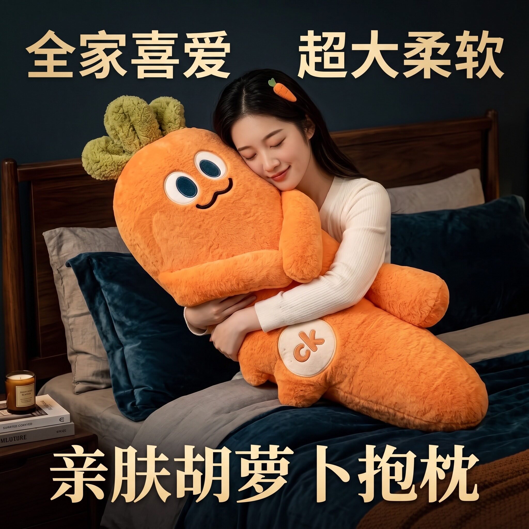 抱抱枕女生睡觉专用拍拍哄睡神器