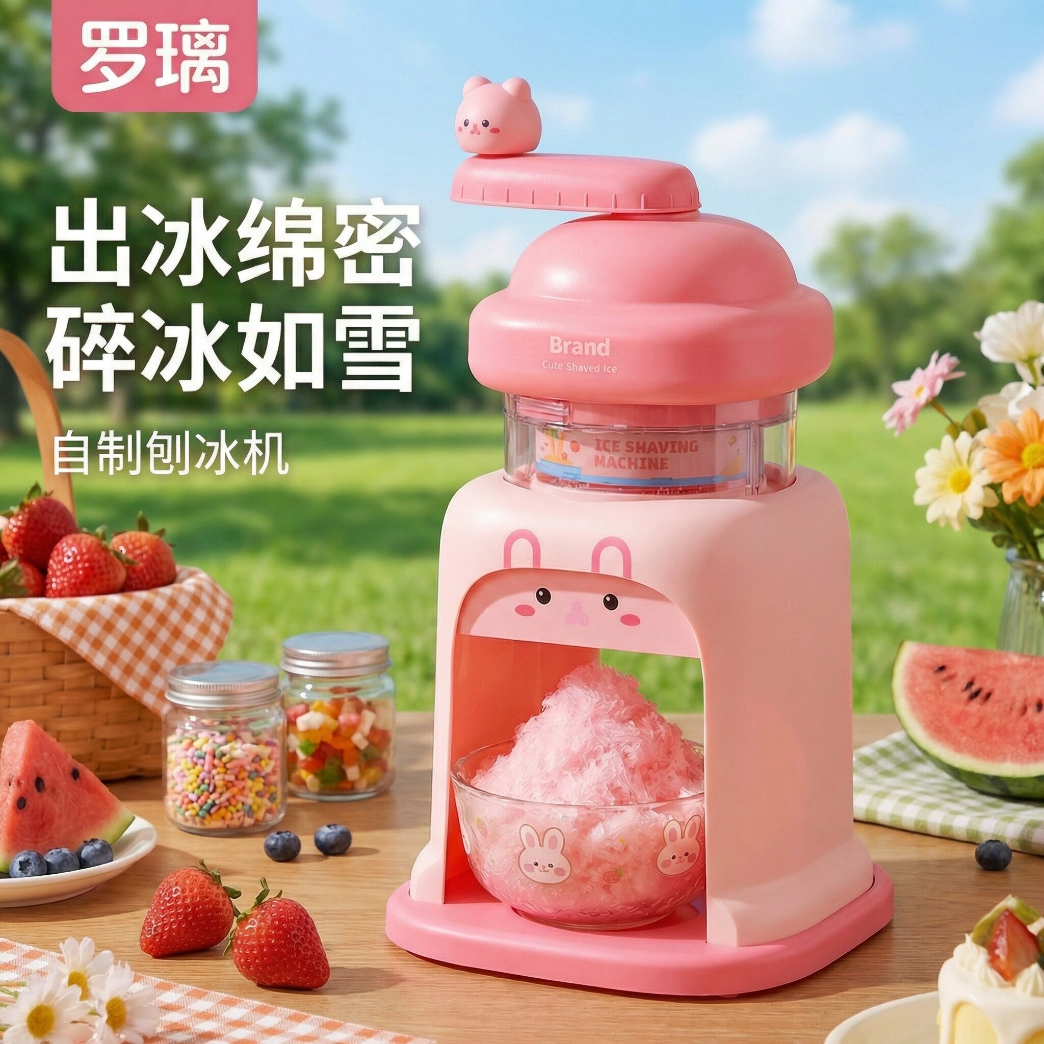 女孩生日礼物礼物8儿童手摇刨冰机家用小型玩具小女童10岁以上6子