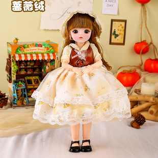 芭娃娃玩具女孩公主比2026新款洋娃娃可换装套装仿真玩偶关节可动