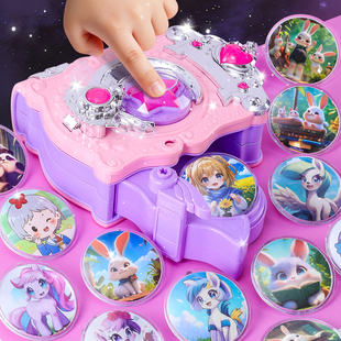 魔法书吧唧徽章制作机咕卡手工diy材料儿童玩具女孩女童生日礼物