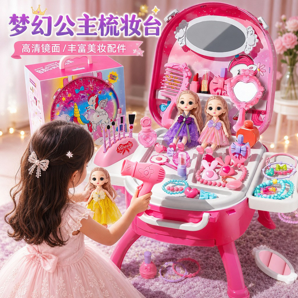 洋娃娃套装大礼盒女孩生日礼物图片