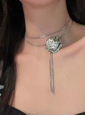 英国设计师TopWhit女简约百搭时尚小众个性气质锁骨链配饰