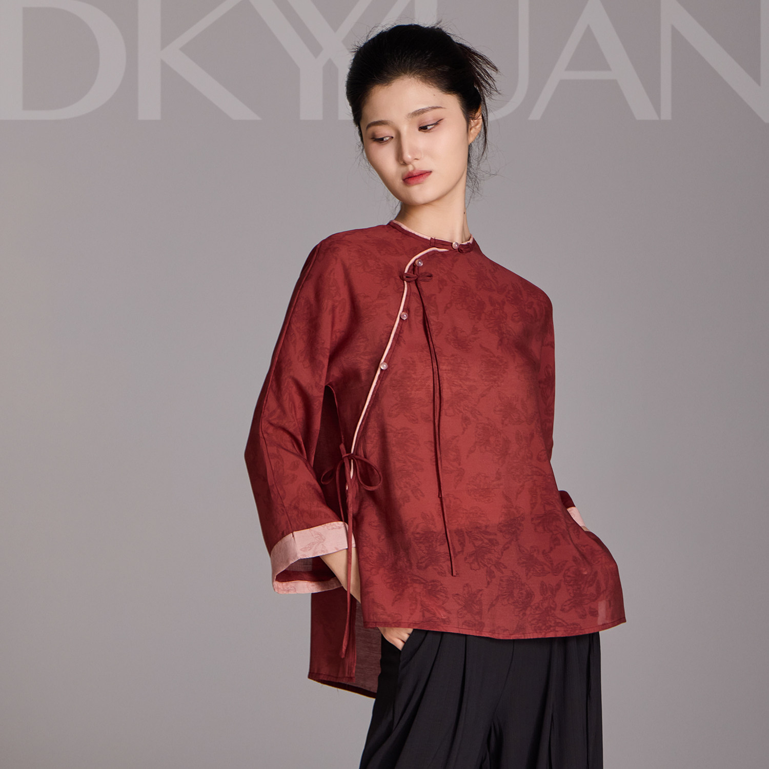 豆蔻依缘现代舞练功服长袖上衣宽松显瘦新中式身韵演出古典舞蹈服,运动/瑜伽/健身/球迷用品,现代舞服装,淘宝优惠券,粉丝福利购,淘宝优惠卷