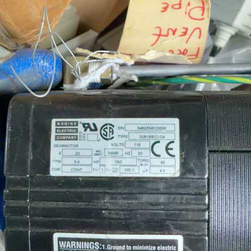 可维修BODINE宝鼎齿轮电机 30R1BECI-D4，115V，议价