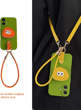 红米note14/13pro+手机壳note12turbo搞怪支架小米Note11斜挎turbo4/3带挂绳k90promax女k80硅胶k70外壳k60套