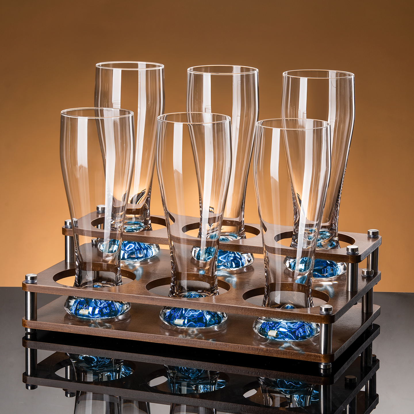 创意蓝山大容量玻璃精酿啤酒杯家用轻奢高档大号扎啤杯子2025新款