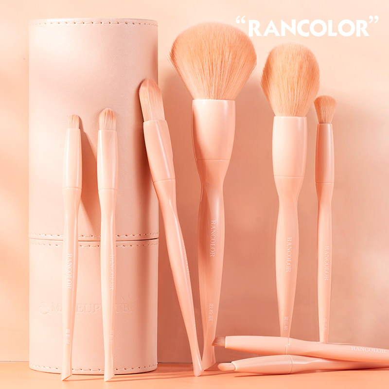 3RAN COLOR阳光系化妆刷套装散粉眼影刷腮红粉底刷子 全套美妆工具