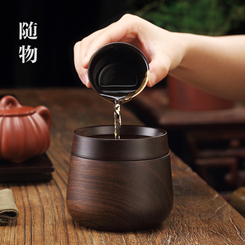 干泡功夫茶具配件水盂建水茶水缸