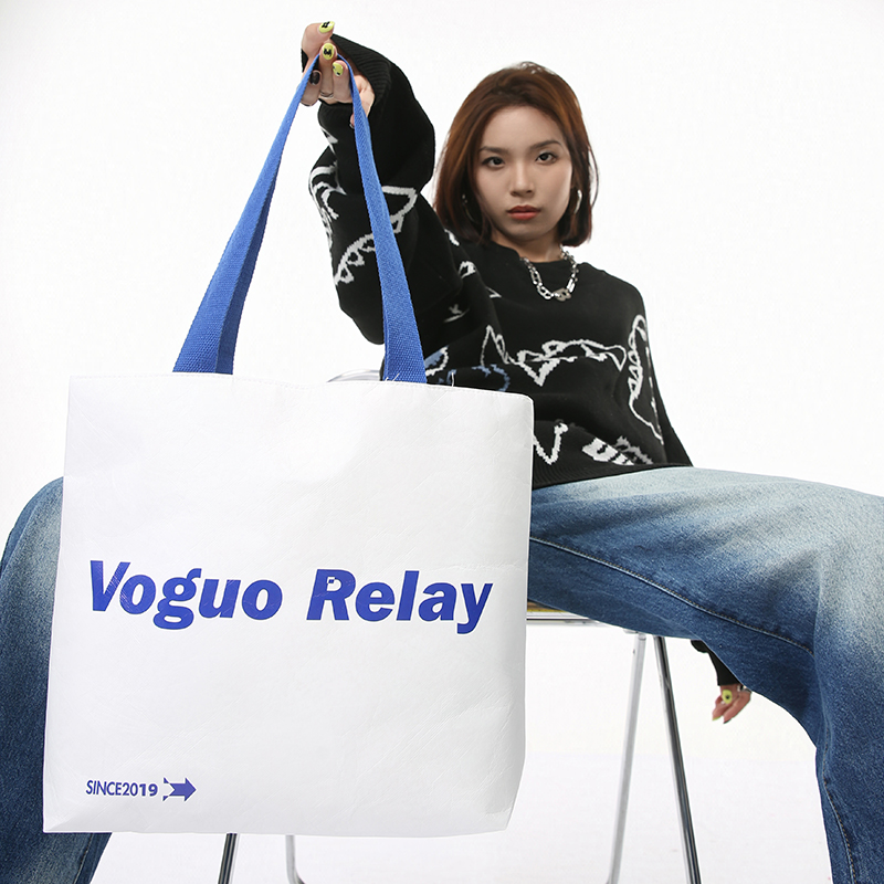 Voguo Relay 品牌印花包包 单肩包 手提包