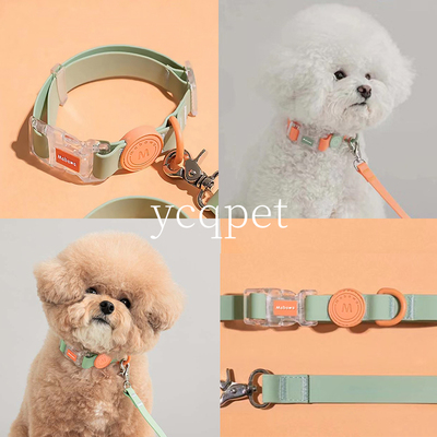 狗狗项圈防水狗圈狗项圈小型犬脖圈大型犬中型法斗泰迪柯基牵绳