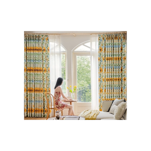 儿童房卡通遮光窗帘2026年新款卧室客厅全遮光挂钩式隔热窗帘轻奢