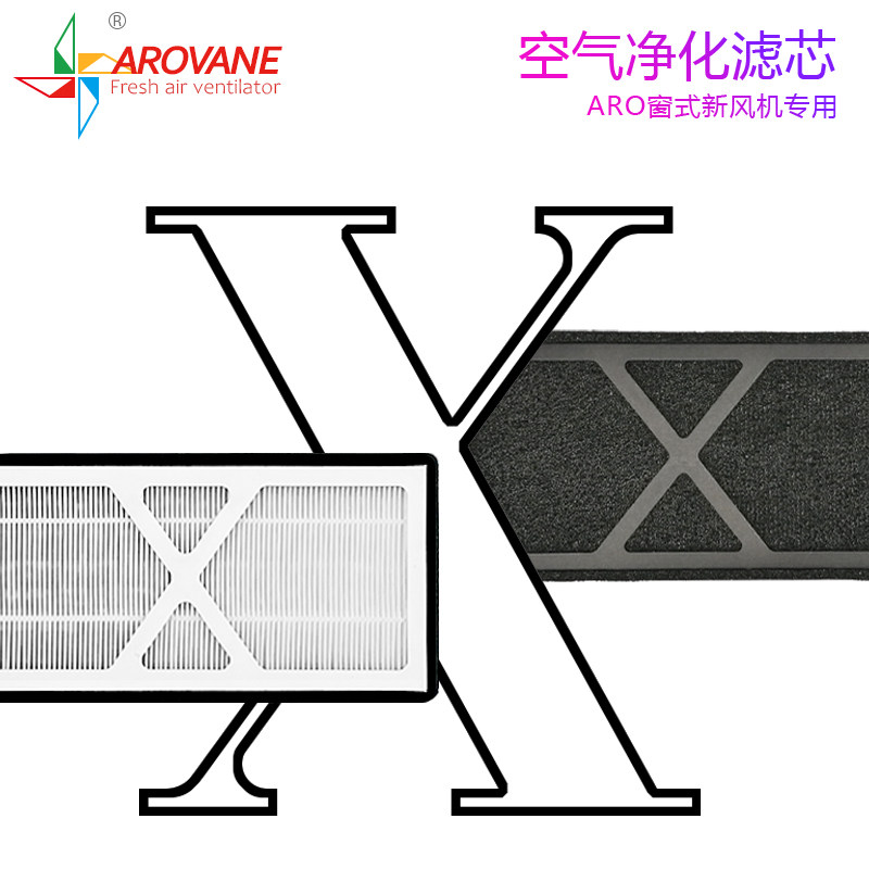 爱若（Arovane）窗式新风机滤芯pm2.5原装定制空气净化滤网HEPA12高性价比高么？