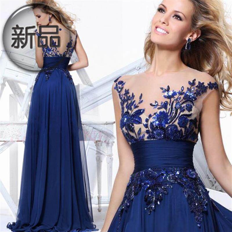 晚礼服2017双肩时尚婚礼c敬酒服晚宴演出服主持人长款宴会礼服女在类目 女装/女士精品, 婚纱/旗袍/礼服, 礼服/晚装中 - 来自Buy2taobao.com提供专业的淘宝代购服务