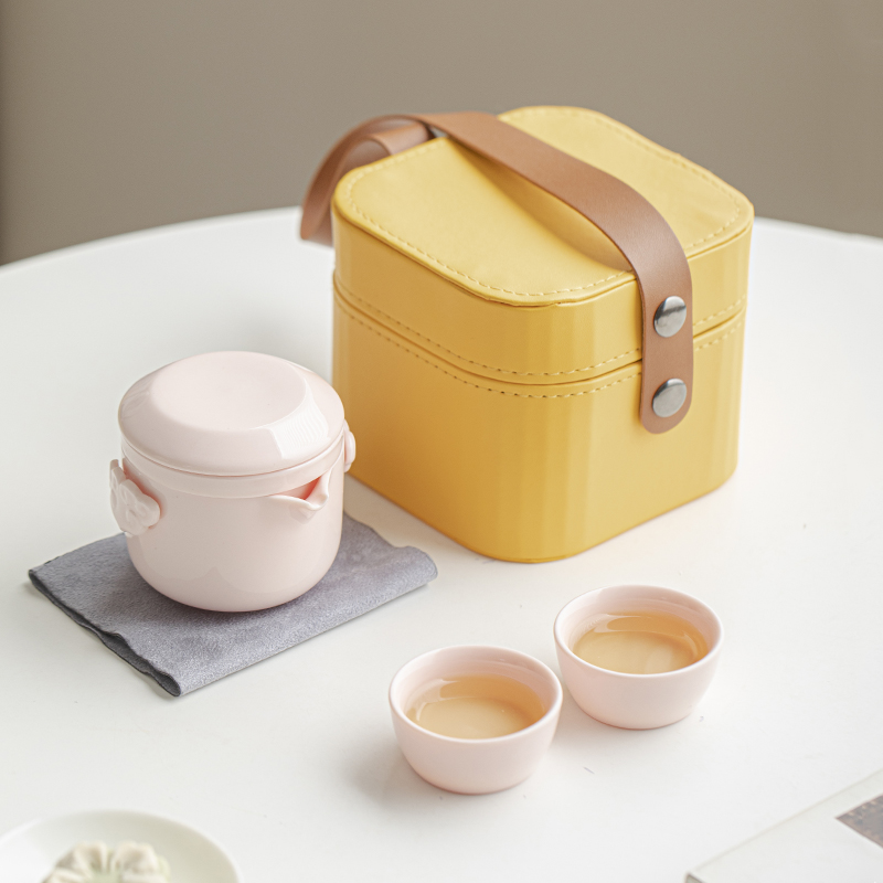 聚顺缘旅行茶具快客杯一壶二杯