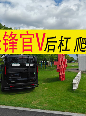 中国重汽先锋官V后杠防撞杠