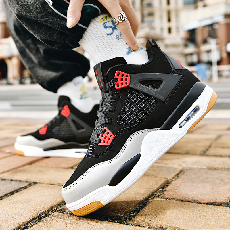 aj4男鞋红外线高帮板鞋