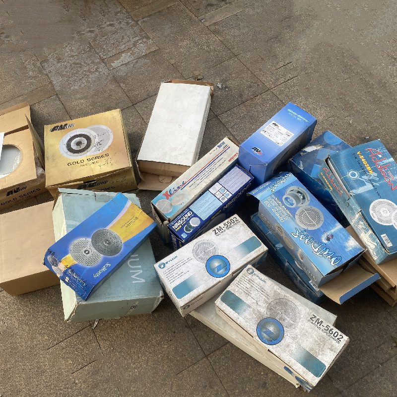 吊顶音箱5寸6寸6.5寸8寸全频同轴重低音进口喇叭音响