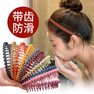 发箍女2025新款 头箍夏日洗脸专用防滑小碎发整理神器发卡发捆头饰