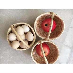 儿童玩具道具农家自编筐婚庆笸箩用八斗筐小篮子柳编迷你小笸箩