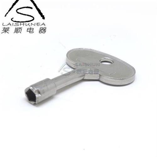 上海表箱锁供电所锁钥匙电表钥匙五角电表箱钥匙电工专用图片