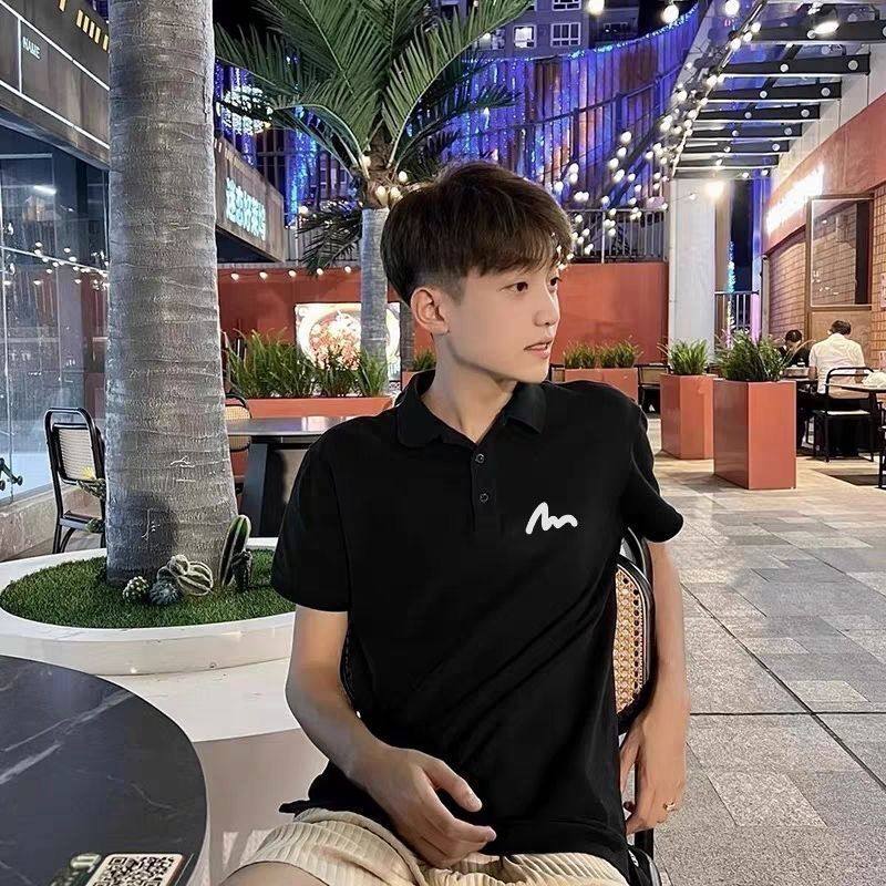 夏季新款潮牌短袖美式男士POLO衫