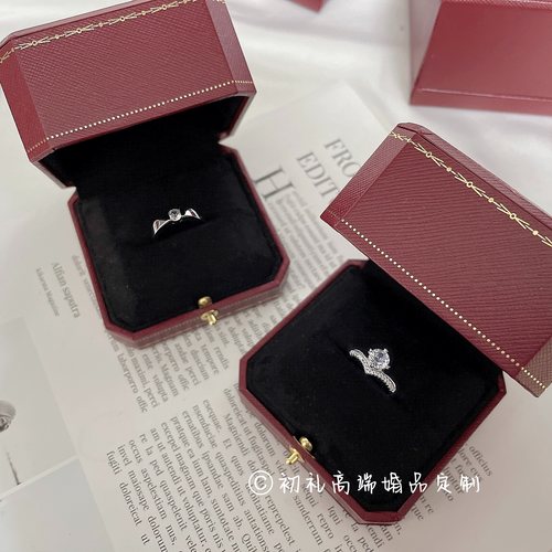 初礼1克拉活口钻戒结婚假戒指