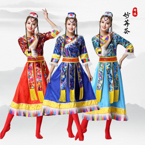 蒙古舞服饰价格 蒙古舞服饰图片 星期三