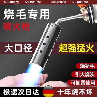 煤气家用手持便携喷火器液化气烧猪毛神器 德国精工喷枪喷火枪卡式