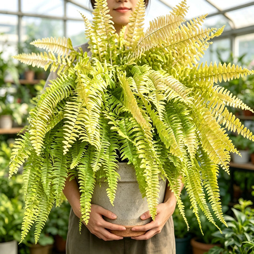 黄金波士顿蕨精选大苗观叶植物耐阴垂吊好养活室内外蕨类绿植物苗