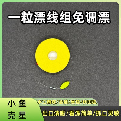 一粒漂溪流钓线组石斑马口鳑鲏