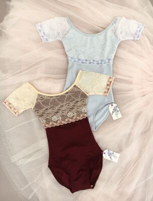 Quartz儿童款蕾丝花边芭蕾练功服