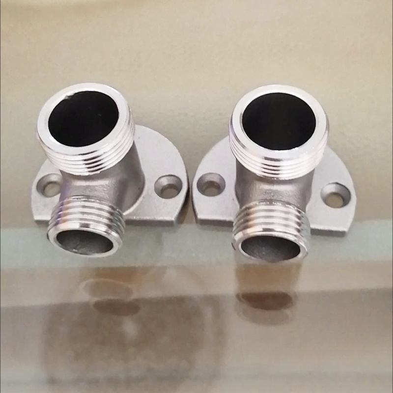 固定底座4分水龙头暗装改明装转换混水阀移位器固定座贴墙式墙座