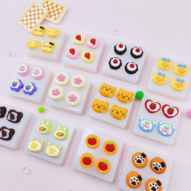 迷你小鼻嘎食玩系列硅胶模具diy