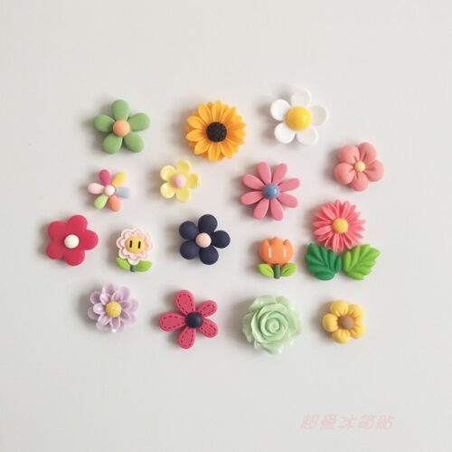 树脂花朵配饰奶油手机diy清新