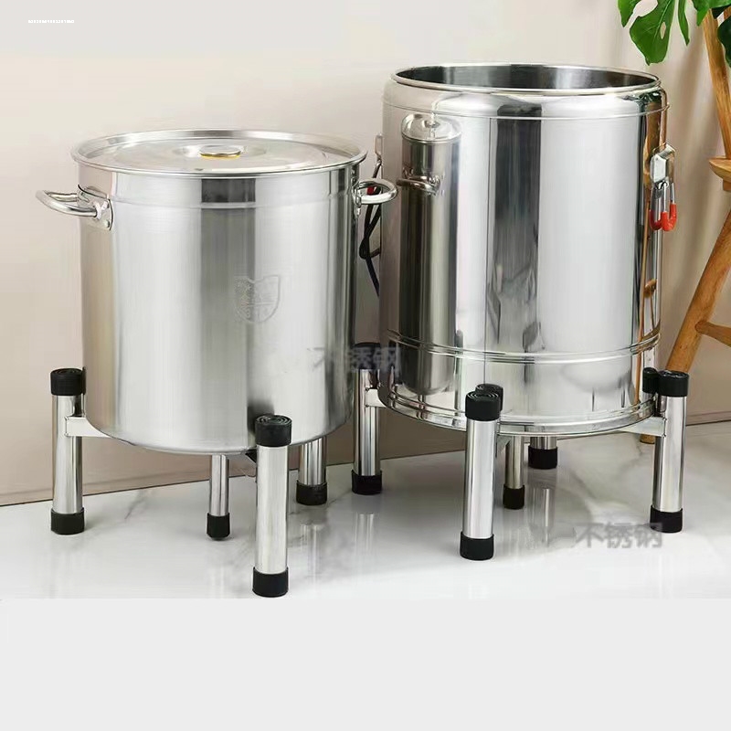 加厚不锈钢汤桶架水桶架商用奶茶桶保温桶架子花盆架鱼缸底座支架
