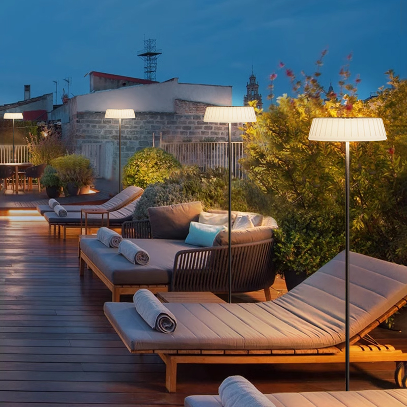 别墅花园庭院草坪灯太阳能落地灯