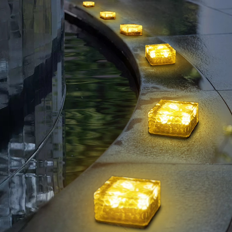 户外草坪灯太阳能灯庭院灯冰块灯