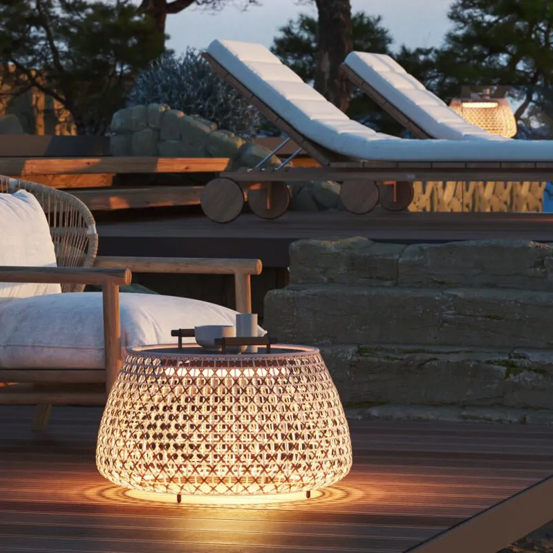 防水落地灯室外景观灯户外太阳能庭院茶几灯充电桌子灯露台花园灯