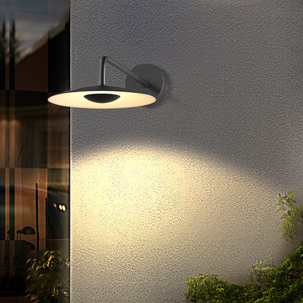 外墙壁灯户外阳台壁灯室外LED简约现代户外壁灯防水门前灯