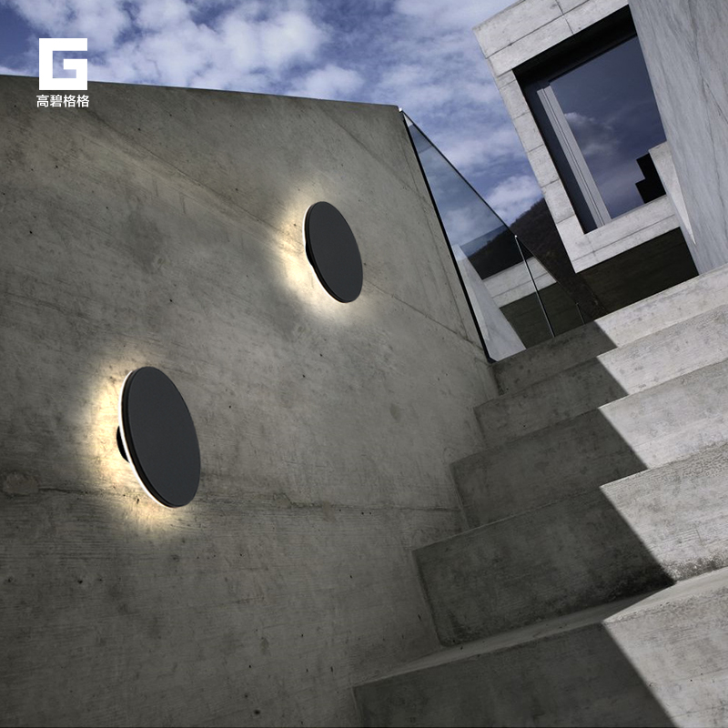 led现代简约阳台楼梯庭院灯外墙