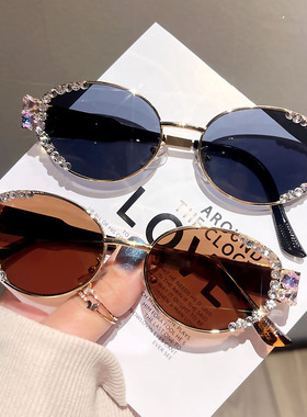 2026新款复古太阳镜女防紫外线百搭时尚防晒开车墨镜高级感小香风